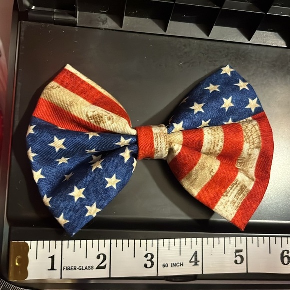Rustic flag bow - Picture 3 of 4